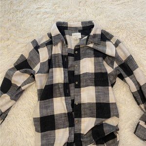 American Eagle Boyfriend Fit flannel women’s medium